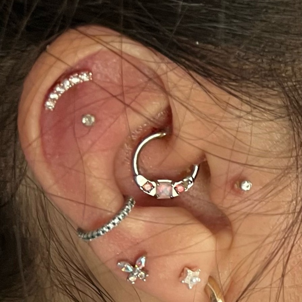 Maria tash titanium clicker